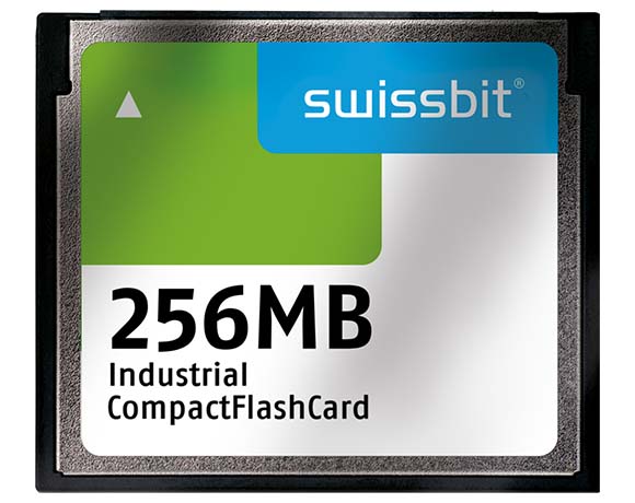 Industrial Compact Flash Card, C-500, 256 MB, SLC Flash, -40°C to +85°C