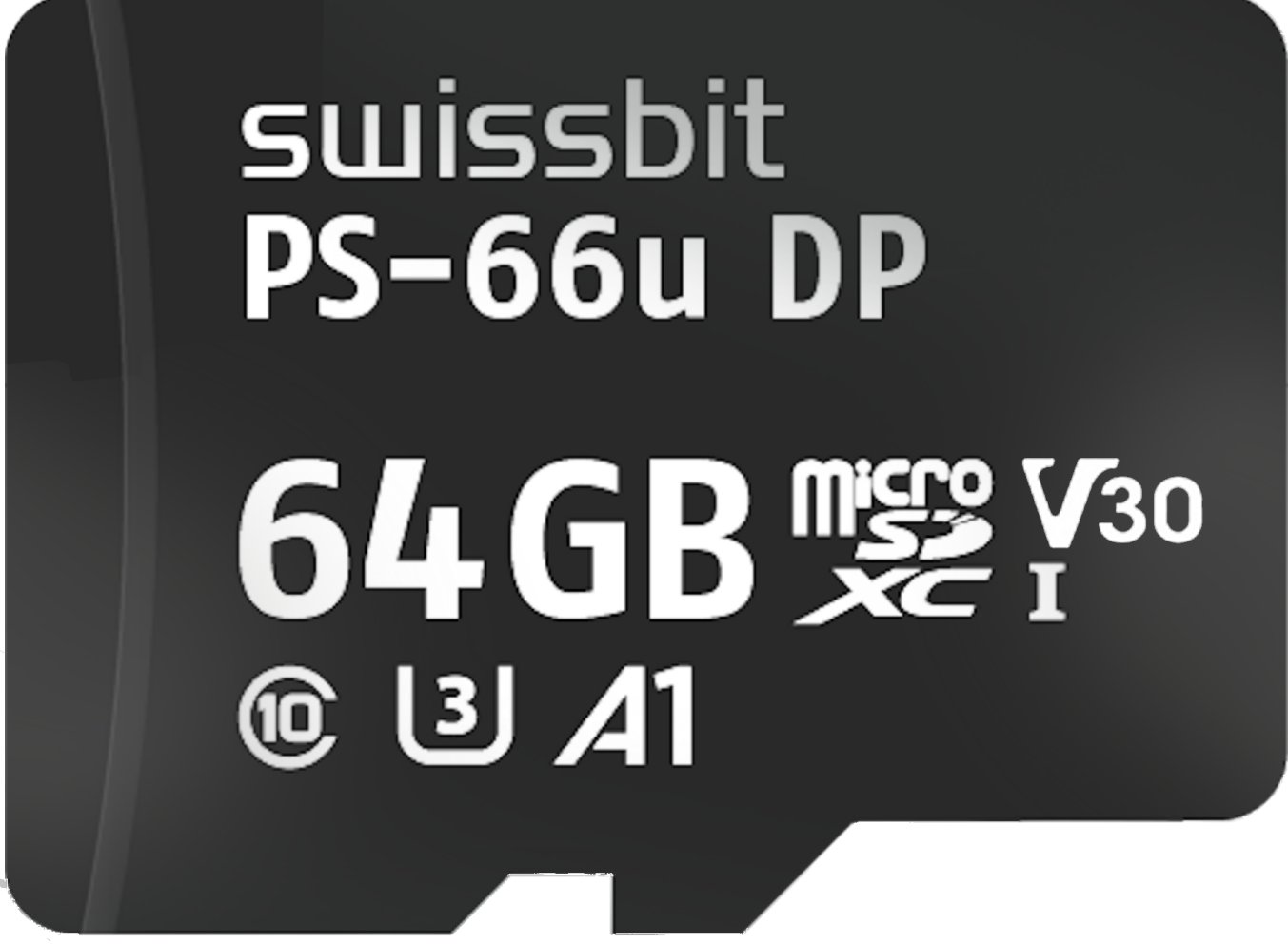 Secure microSD Card, PS-66u DP (high endurance), 32 GB, 3D pSLC Flash, -40°C to +85°C