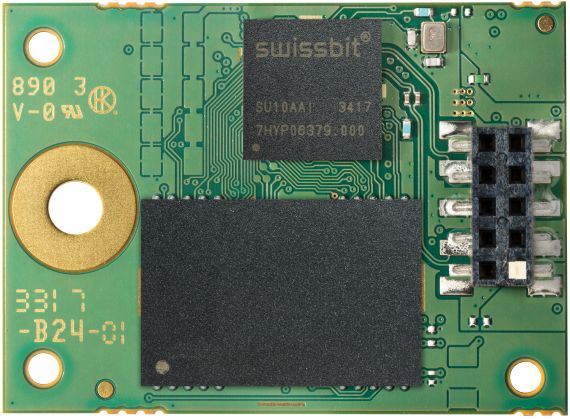 Industrial Embedded USB module, U-56, 8 GB, PSLC Flash, 0°C to +70°C