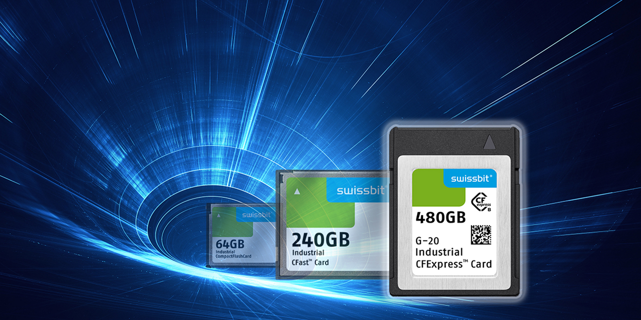 Industrial grade memory cards from Swissbit