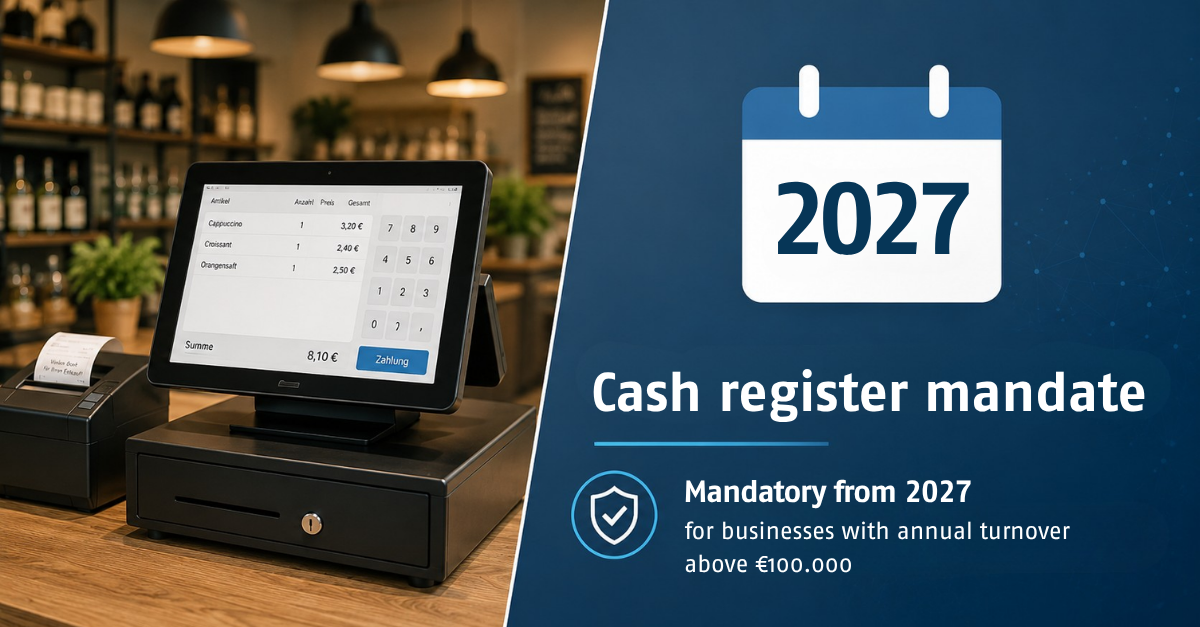 Cash register mandate 2027: why secure fiscalization belongs in POS strategy