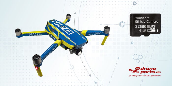 Plug-and-play security for drone footage