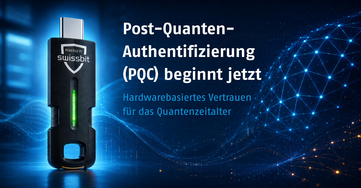 Post-Quanten-Authentifizierung (PQC) beginnt jetzt