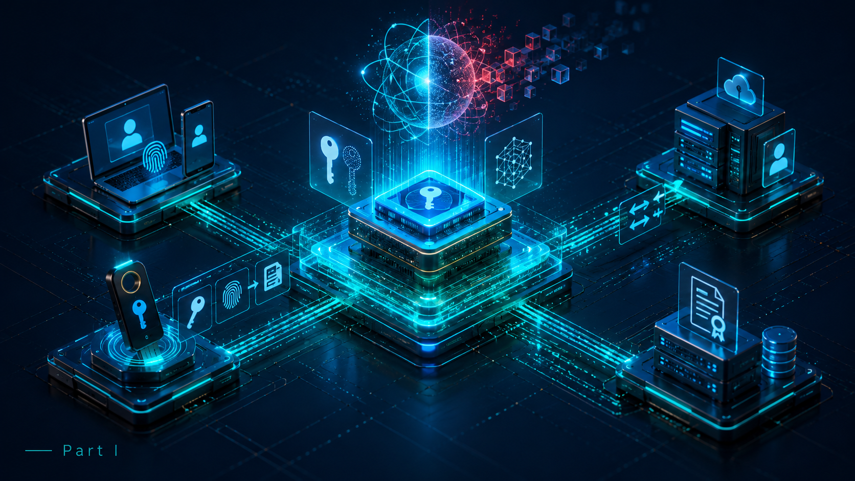 When Quantum Computers Challenge Passkeys – Part 1