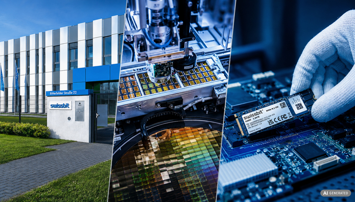25 Years of Swissbit: From Manufacturing to the Finished Storage Product 25 years of Swissbit: Industrial storage becomes a strategic factor