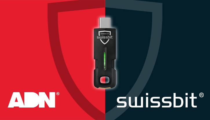 ADN becomes DACH distribution partner for the Swissbit iShield Key 2