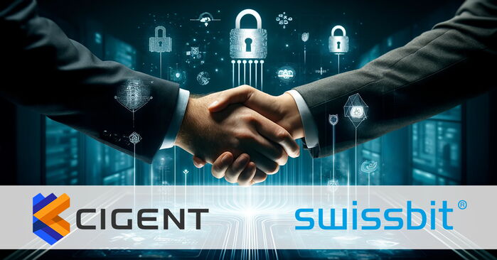 Cigent and Swissbit announce partnership