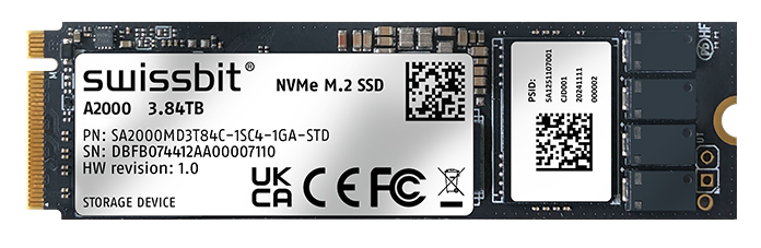 Swissbit A2000 PCIe-SSD-Plattform