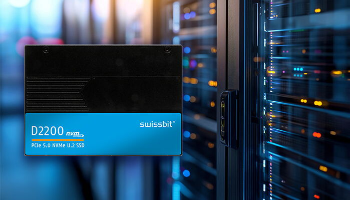 Swissbit bringt PCIe-Gen5-SSD für Datacenter- und Enterprise-Anwendungen