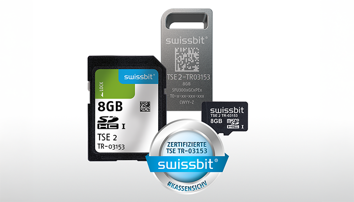 Swissbit erhält BSI‑Zertifizierung für Hardware TSE 2 und startet Serienproduktion